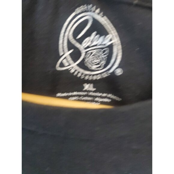 Selena Com Una Flor Black T-Shirt Men's Size XL NEW NWOT - Picture 3 of 13